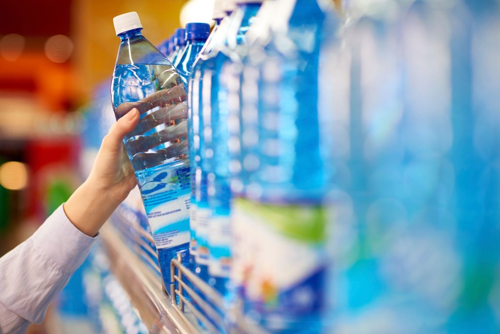 Recycling during Coronavirus water bottles