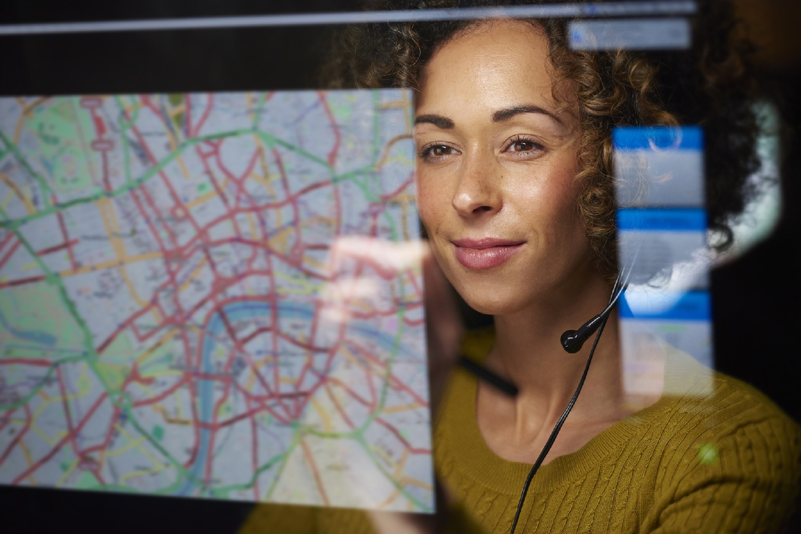 Recycling company dispatcher
