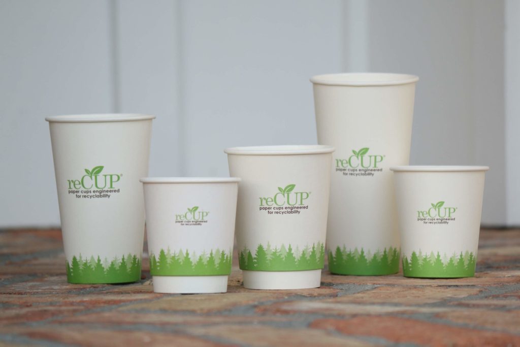 recycled materials technology reCUP Hot cups smartplanettech com