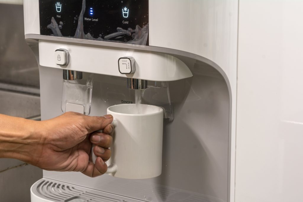 reduce waste workplace filtered water at work