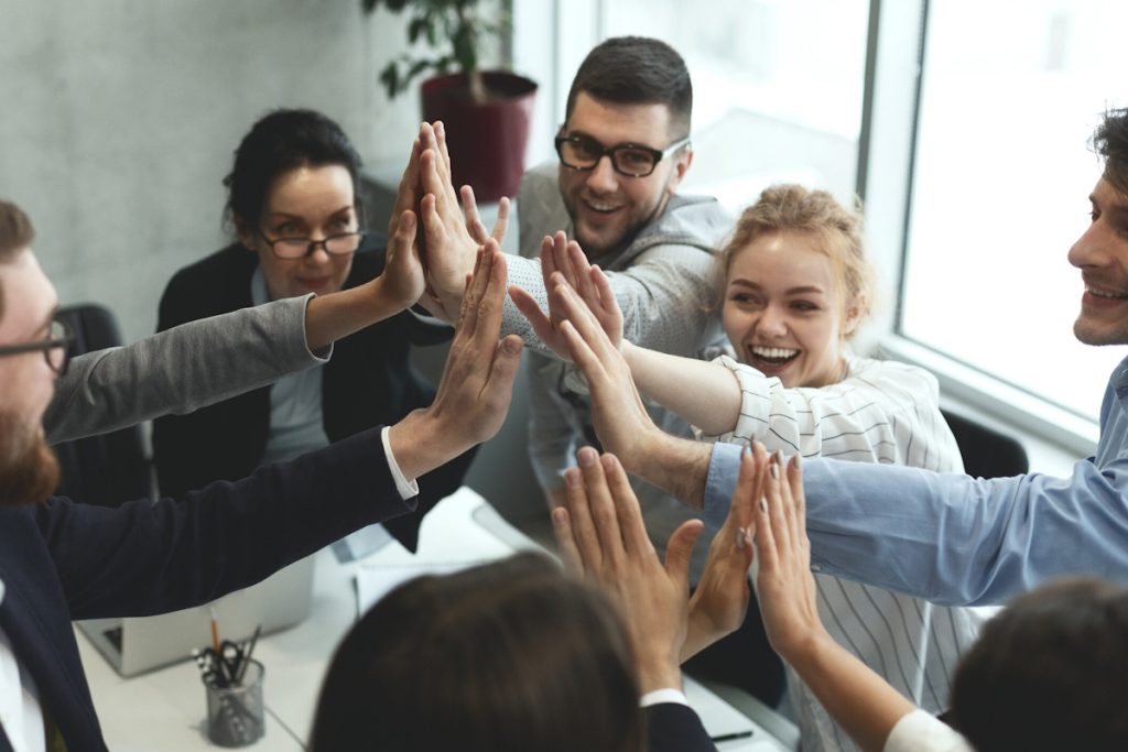recycling industry manages industrial waste teamwork