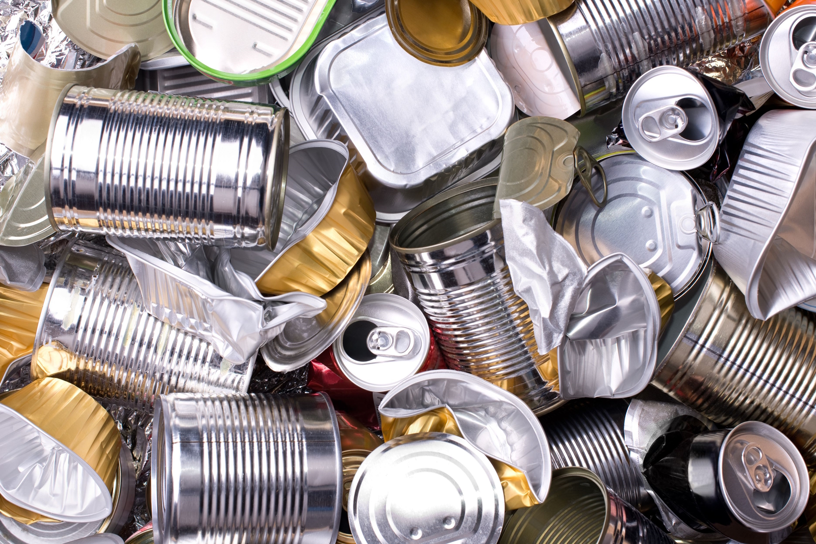 tin metal recycling metal cans and tins