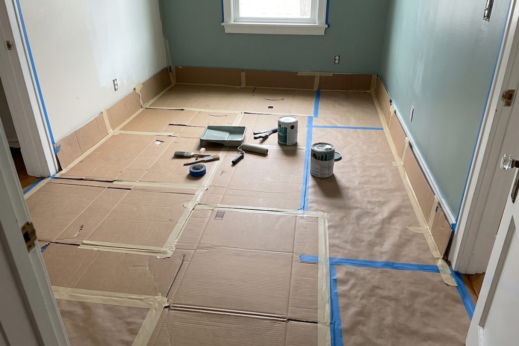 creative uses for cardboard painting a room aigem